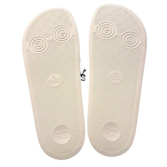 Gucci Classic 72s Pool Slides Men’s US11/UK10/EU44 - Designer Luxury Preppy NWT - Picture 5 of 10